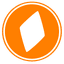 0xBitcoin logo